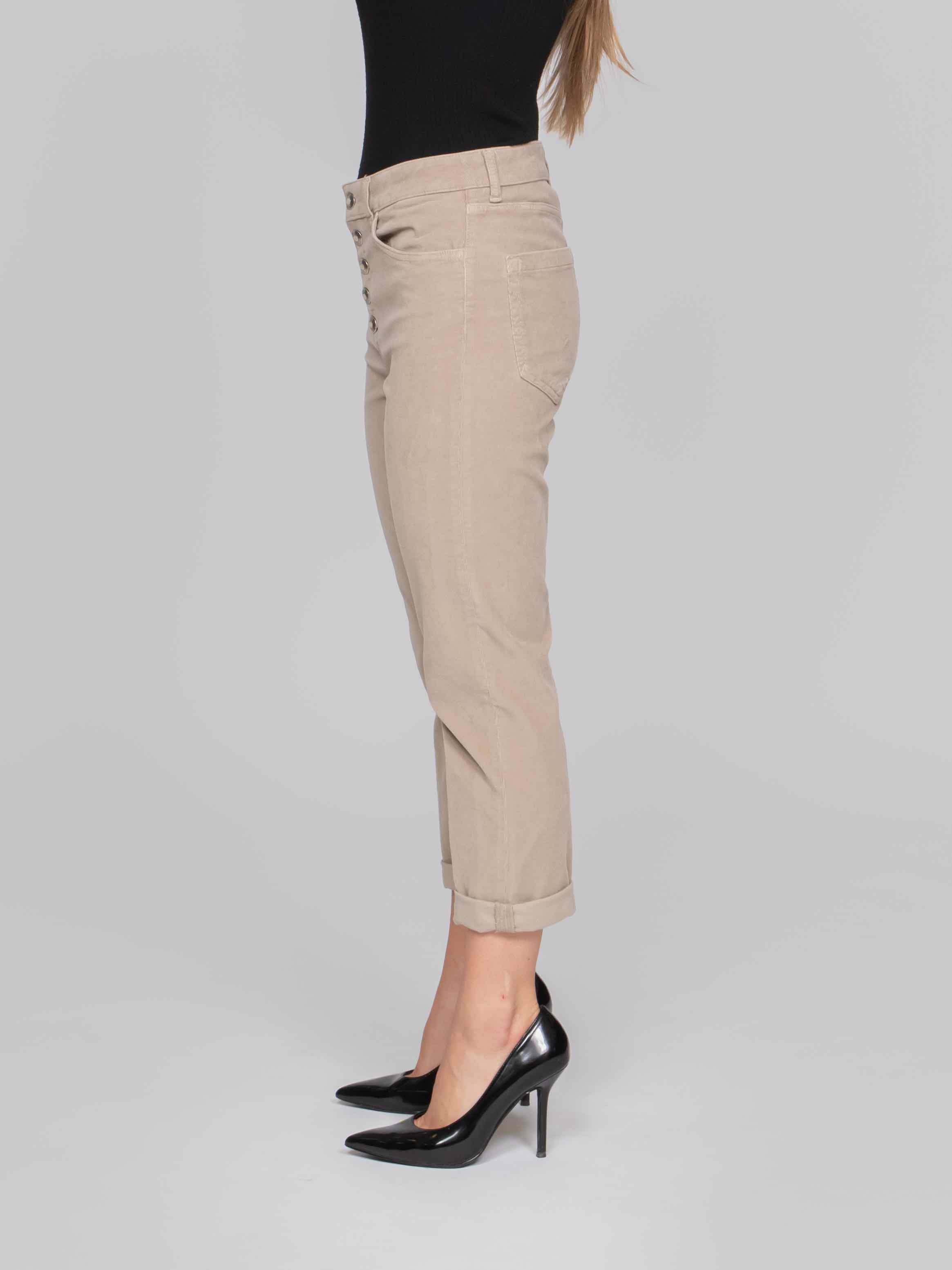 DONDUP PANTALONE KOONS 007 NATURALE