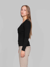 DONDUP CARDIGAN 999 NERO