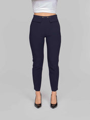 ELISABETTA FRANCHI PANTALONE H88 BLU NOTTE