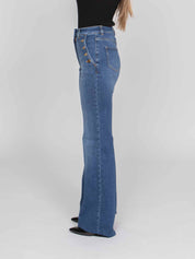 ELISABETTA FRANCHI PANTALONE 139 BLUE VINTAGE