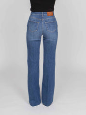ELISABETTA FRANCHI PANTALONE 139 BLUE VINTAGE