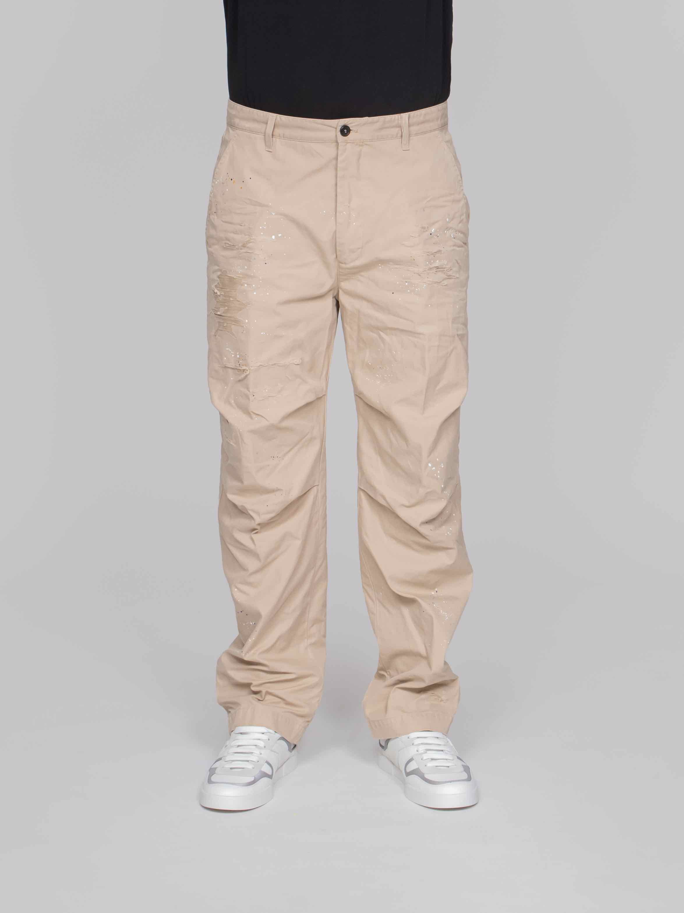 DSQUARED2 PANTALONE OSAKA CHINO 115 BEIGE