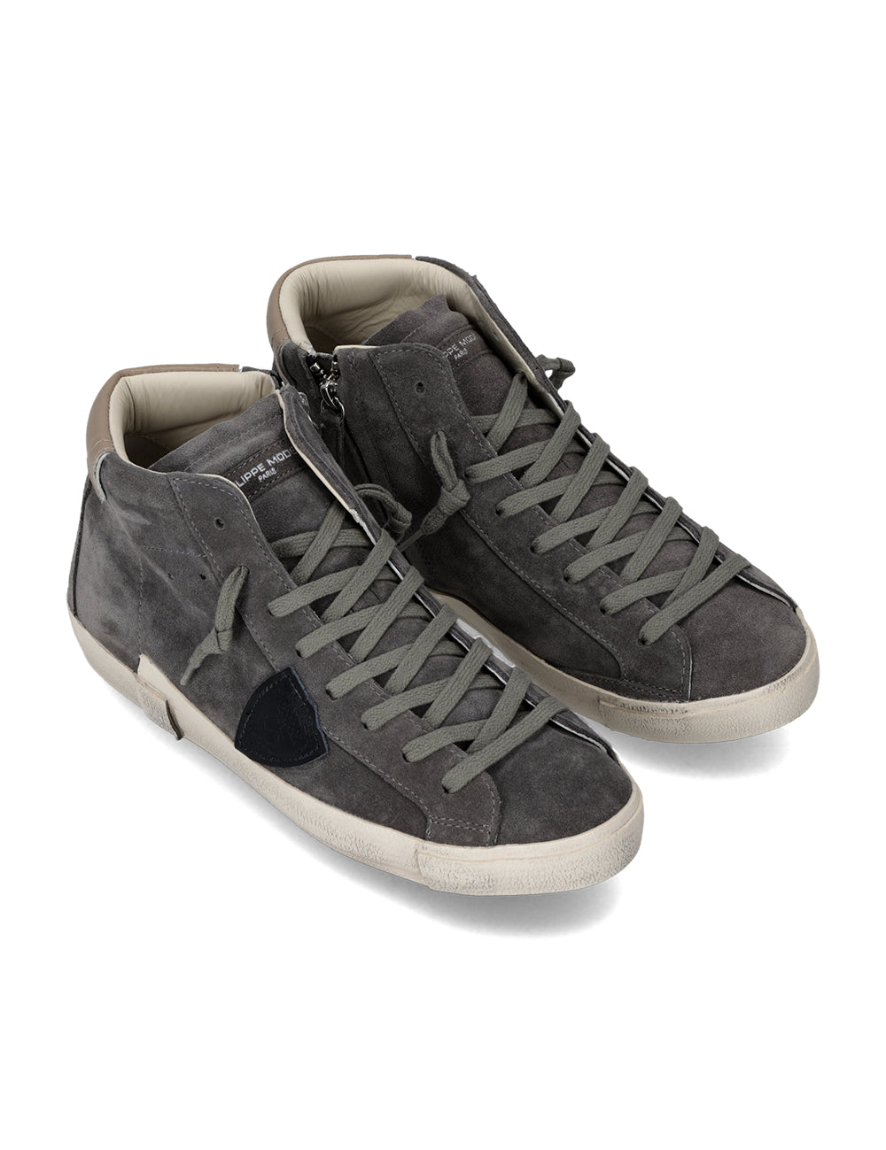 PHILIPPE MODEL SNEAKER PRSX HIGH MAN XS27 GRIS MUD