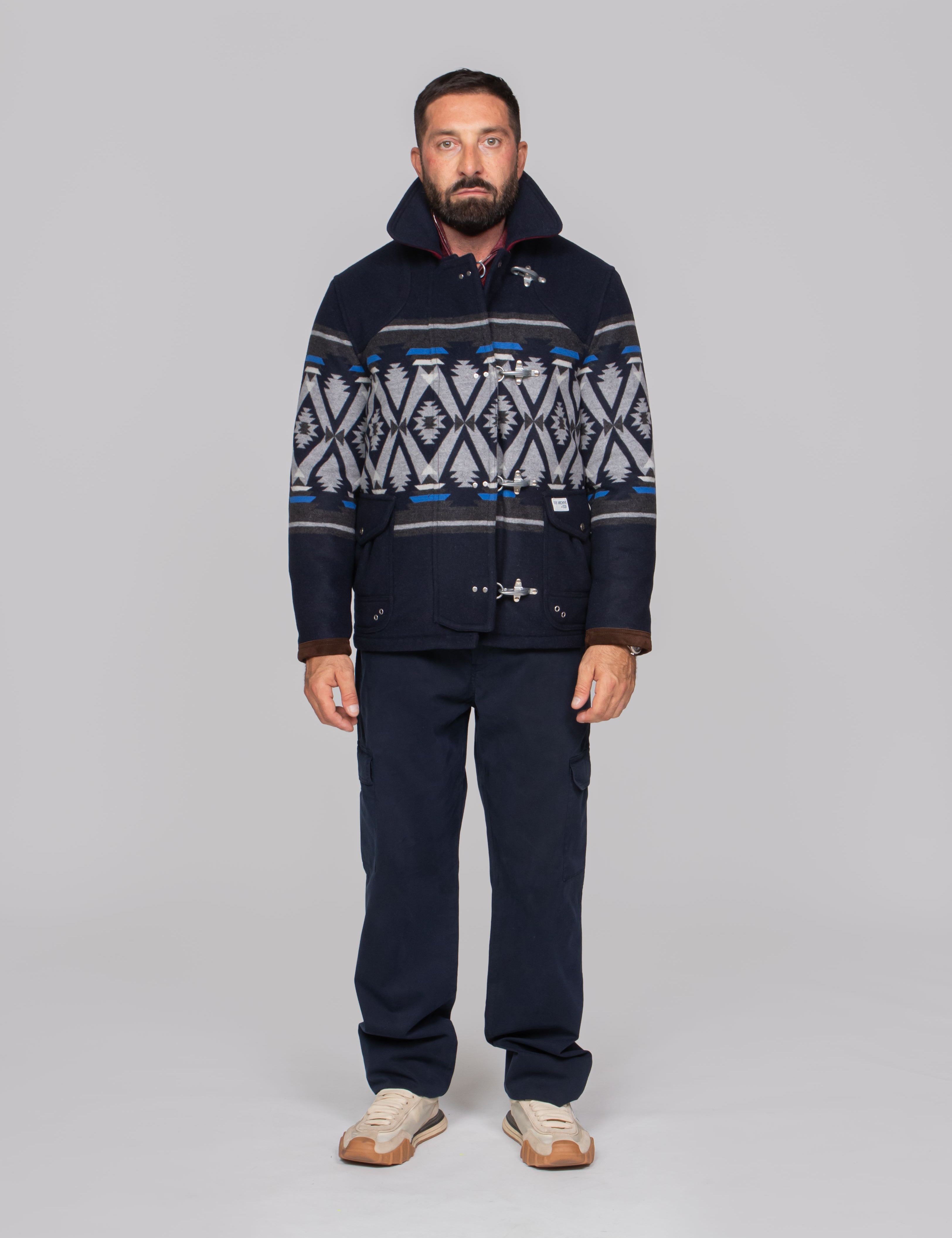 FAY GIUBBOTTO 4 GANCI ARCHIVE U807 BLU NAVY