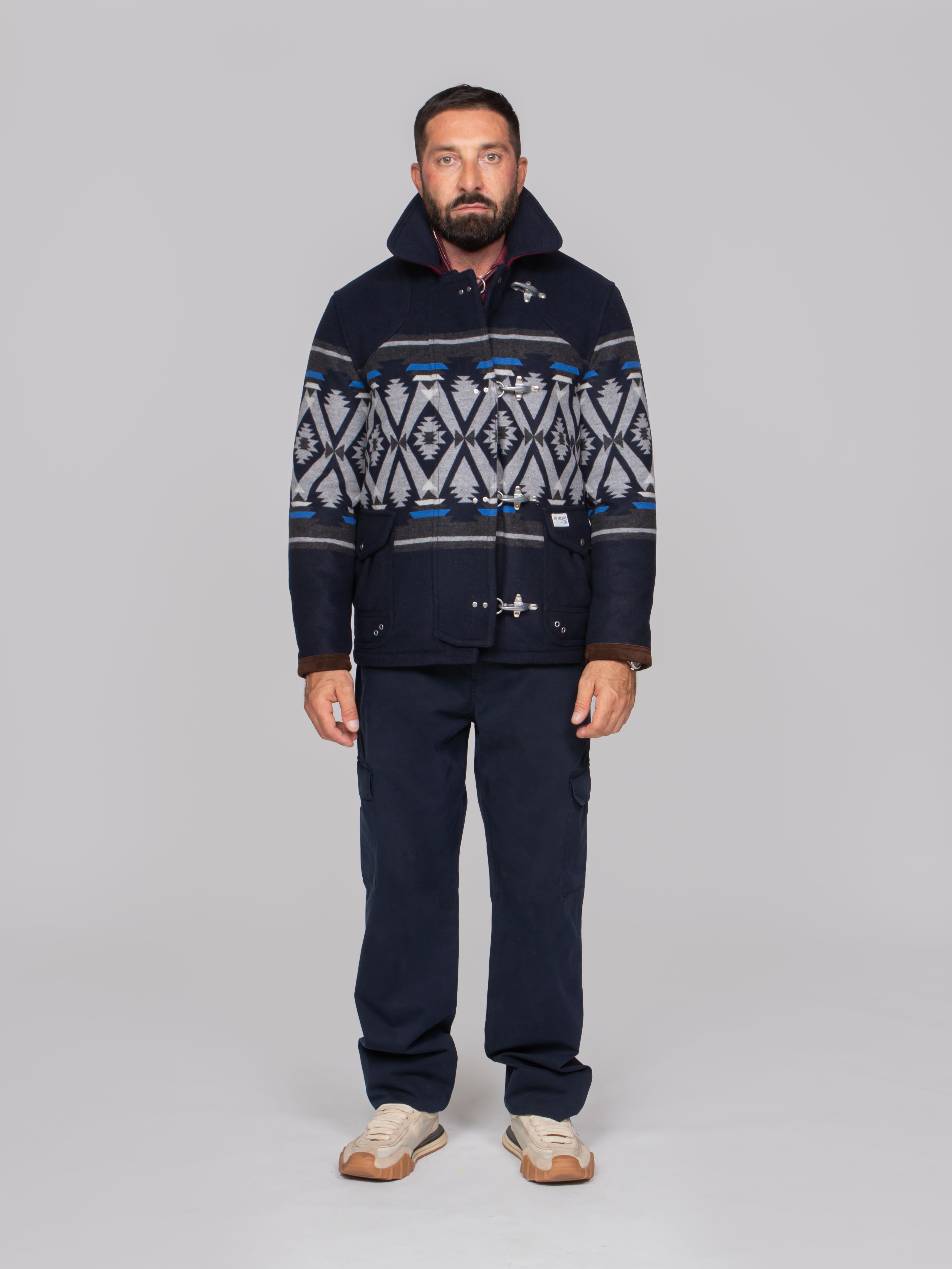 FAY GIUBBOTTO 4 GANCI ARCHIVE U807 BLU NAVY