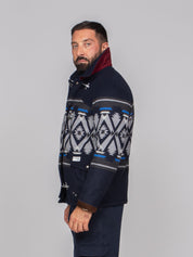 FAY GIUBBOTTO 4 GANCI ARCHIVE U807 BLU NAVY