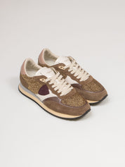 PHILIPPE MODEL SNEAKER BLVILLE LOW  GR06 GLITTER RESAU