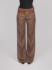 DONDUP PANTALONE 737 CIOCCOLATO