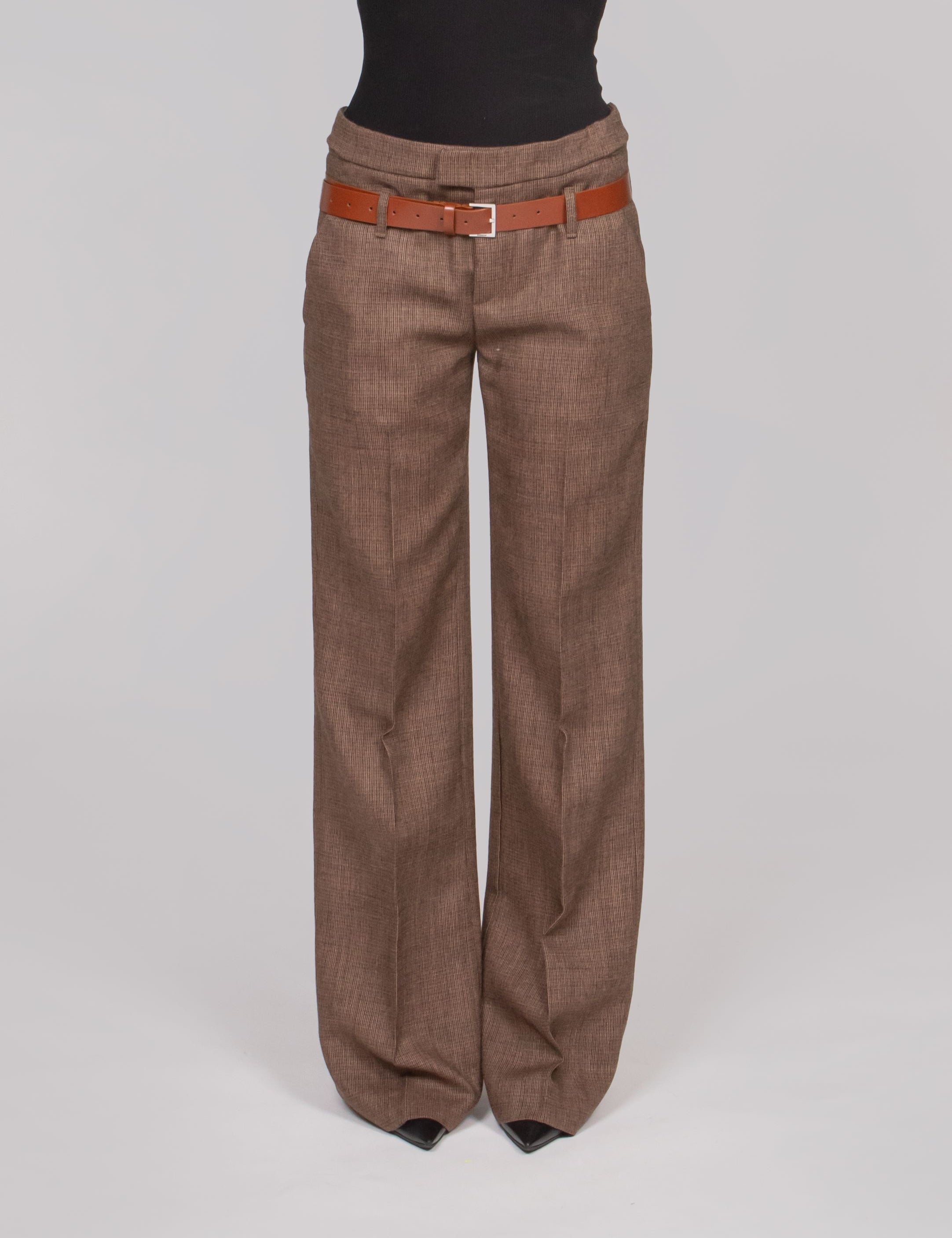 DONDUP PANTALONE 737 CIOCCOLATO