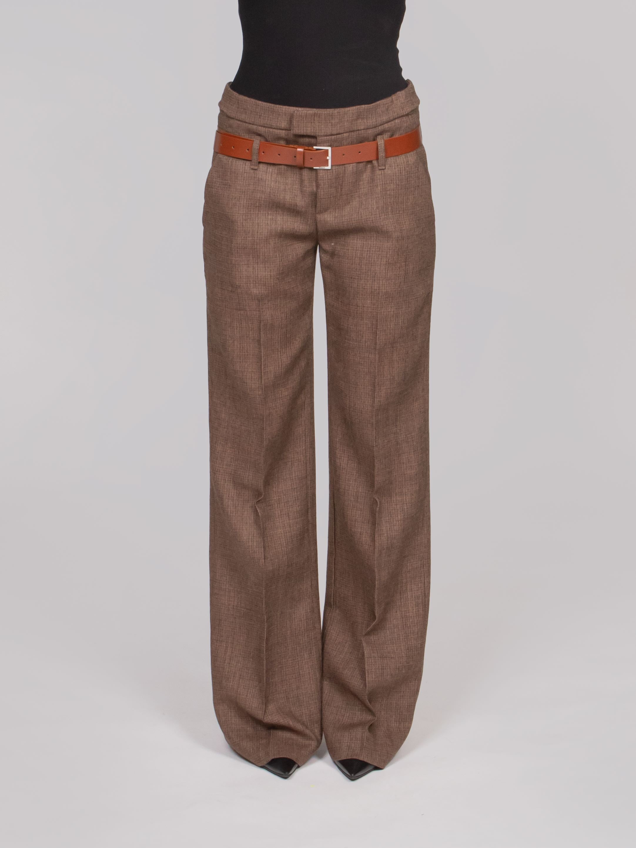 DONDUP PANTALONE 737 CIOCCOLATO