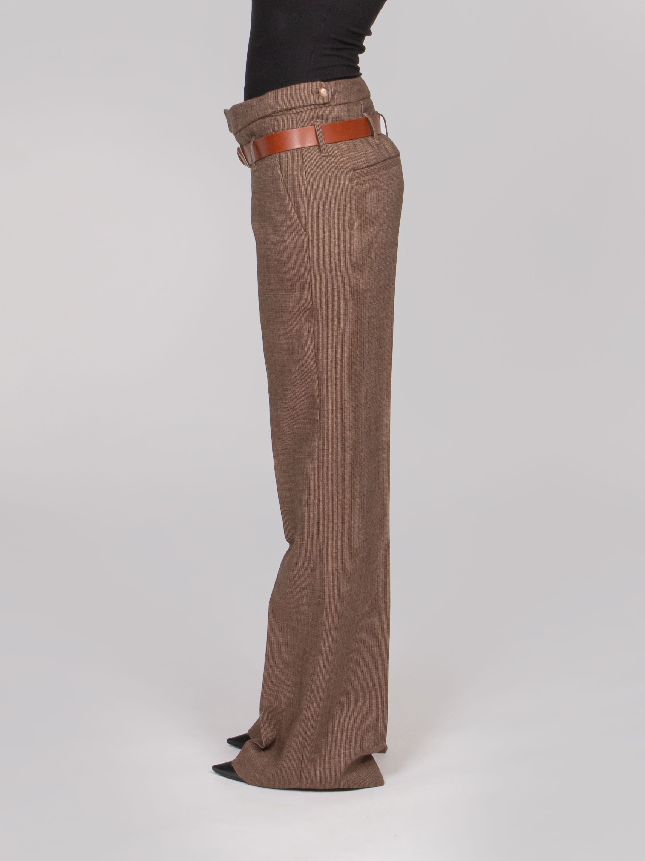 DONDUP PANTALONE 737 CIOCCOLATO