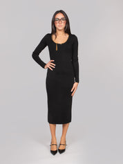 ELISABETTA FRANCHI ABITO 110 NERO