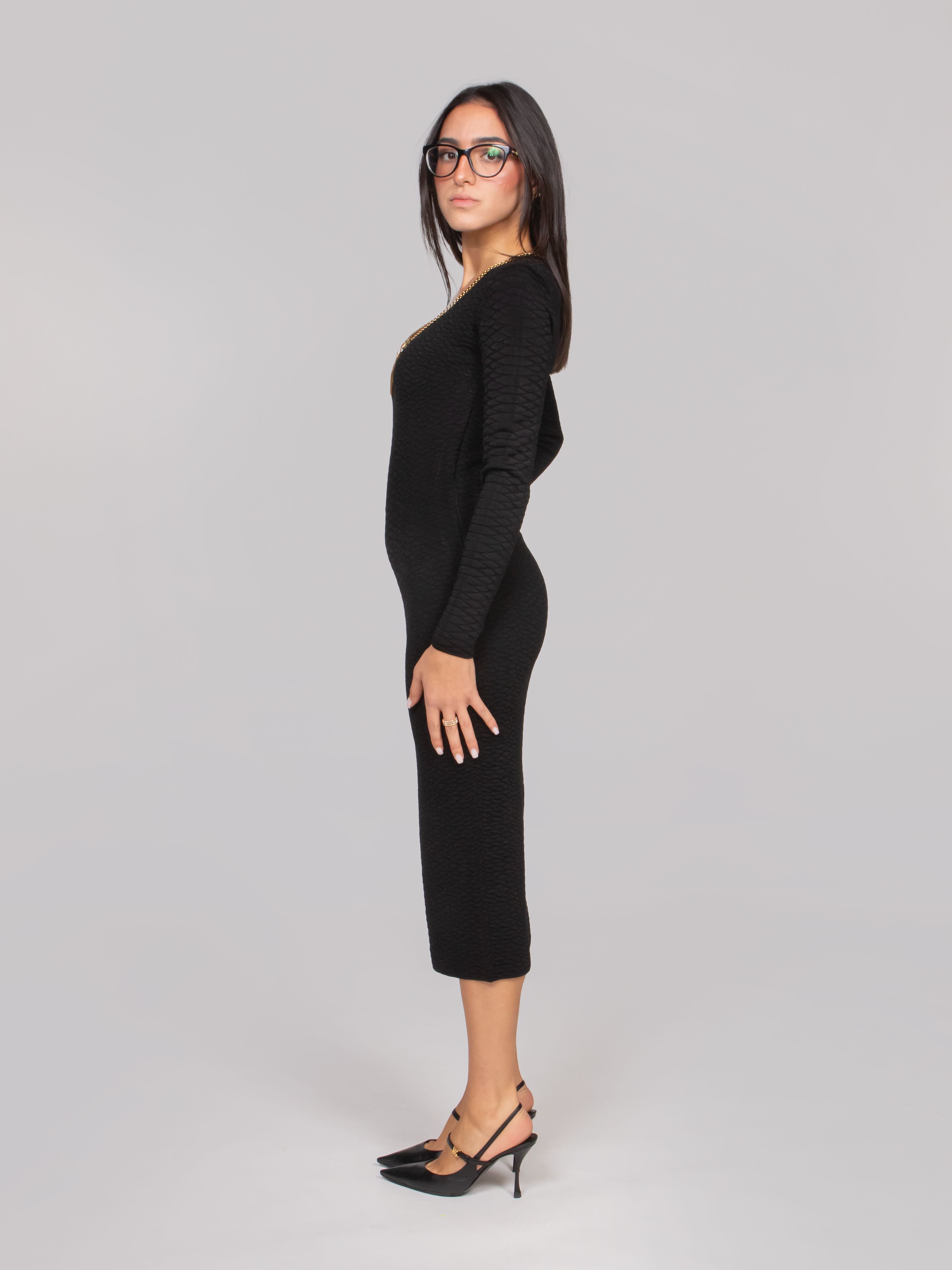 ELISABETTA FRANCHI ABITO 110 NERO