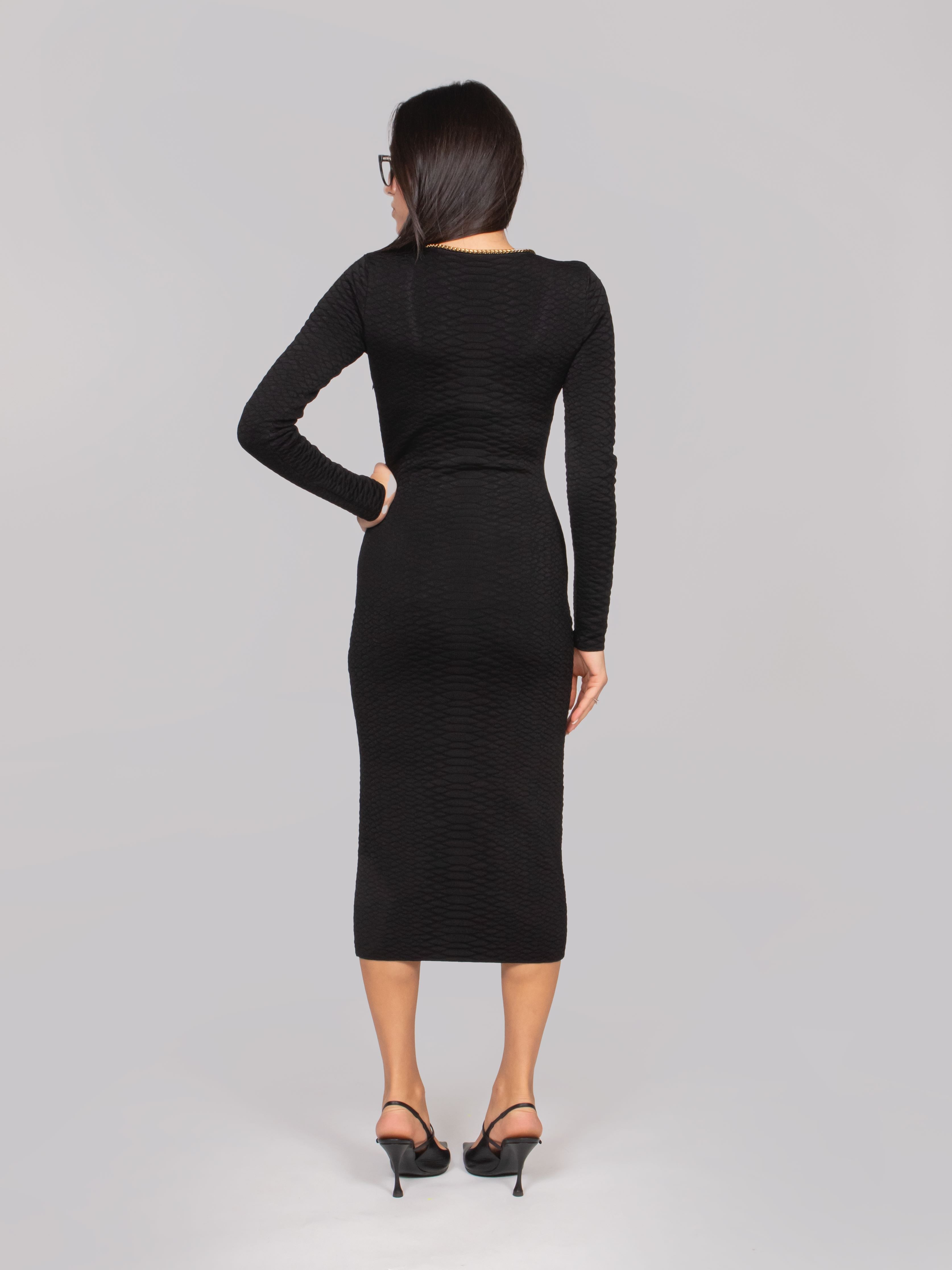 ELISABETTA FRANCHI ABITO 110 NERO