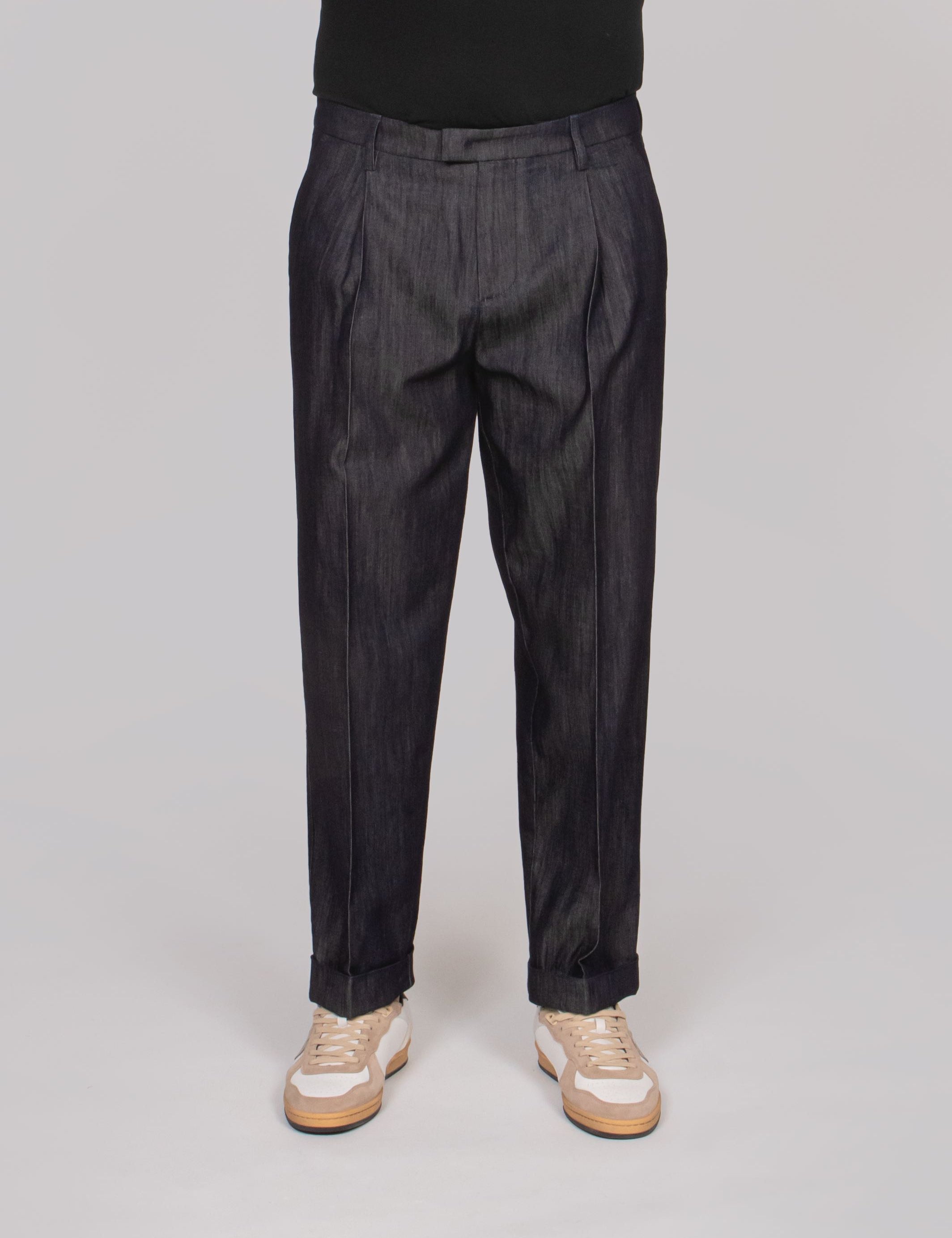 DONDUP PANTALONE CHINO  800 DENIM