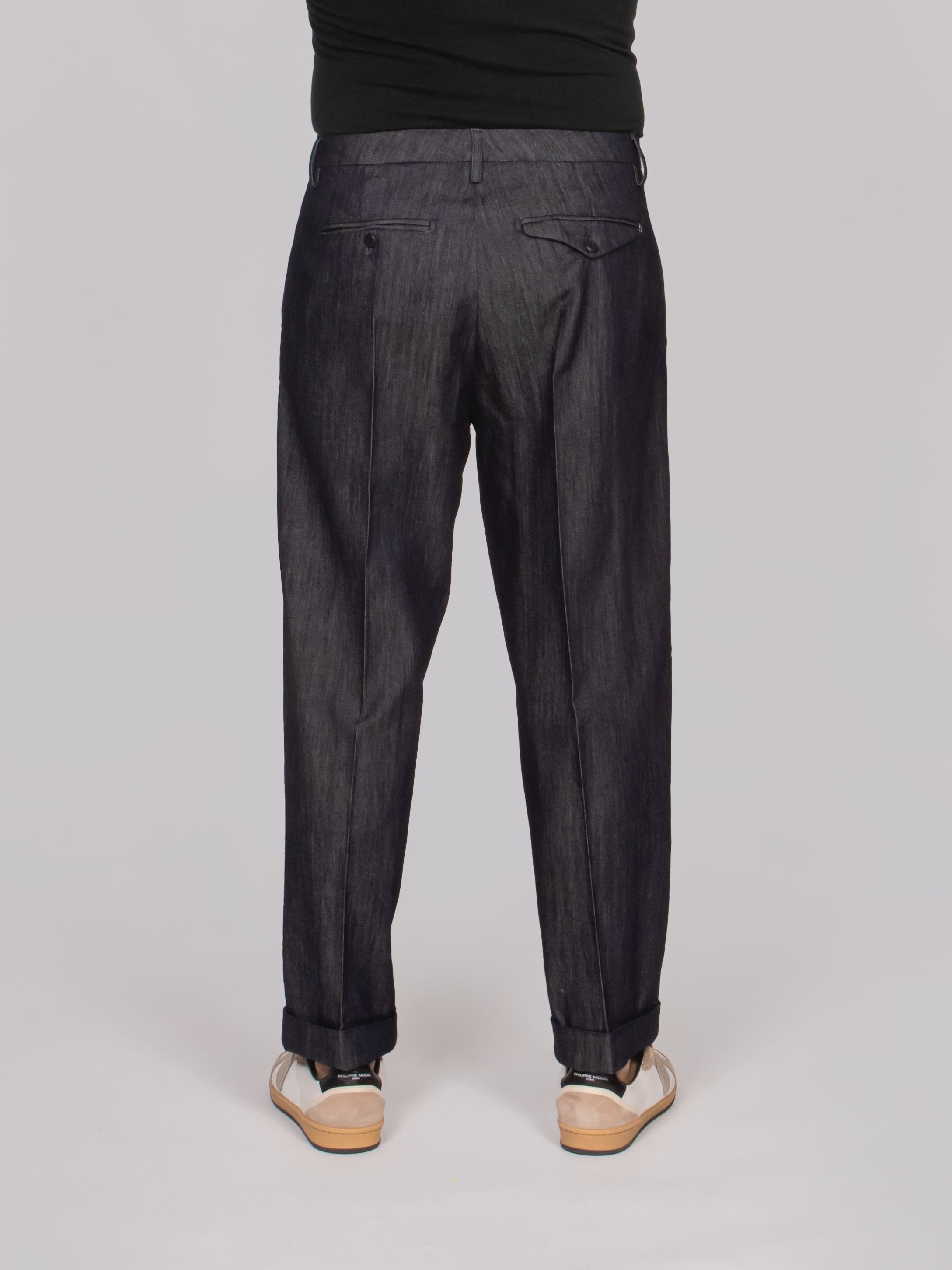 DONDUP PANTALONE CHINO  800 DENIM