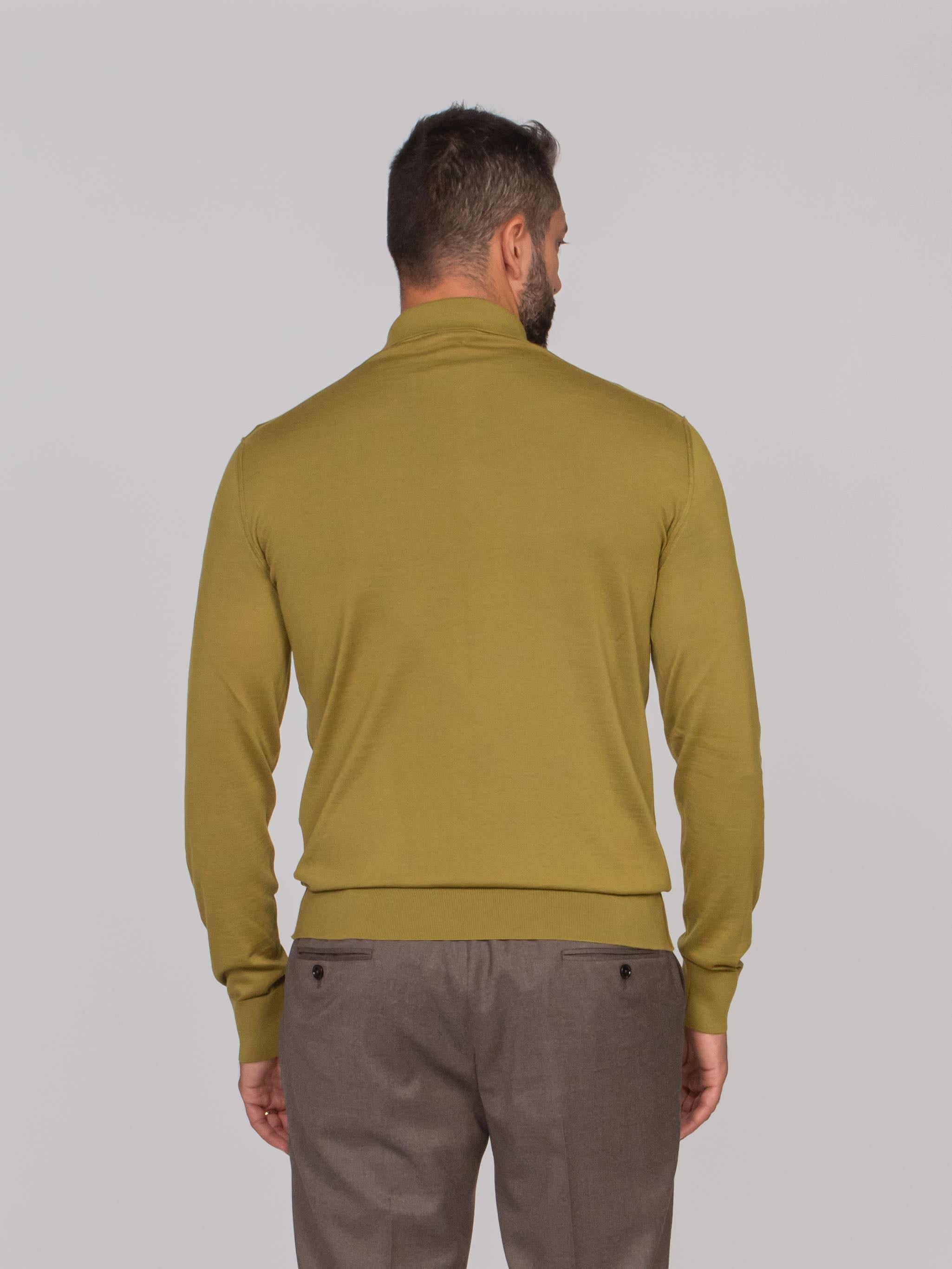 DOLCE & GABBANA POLO V0432 VERDE SCURO