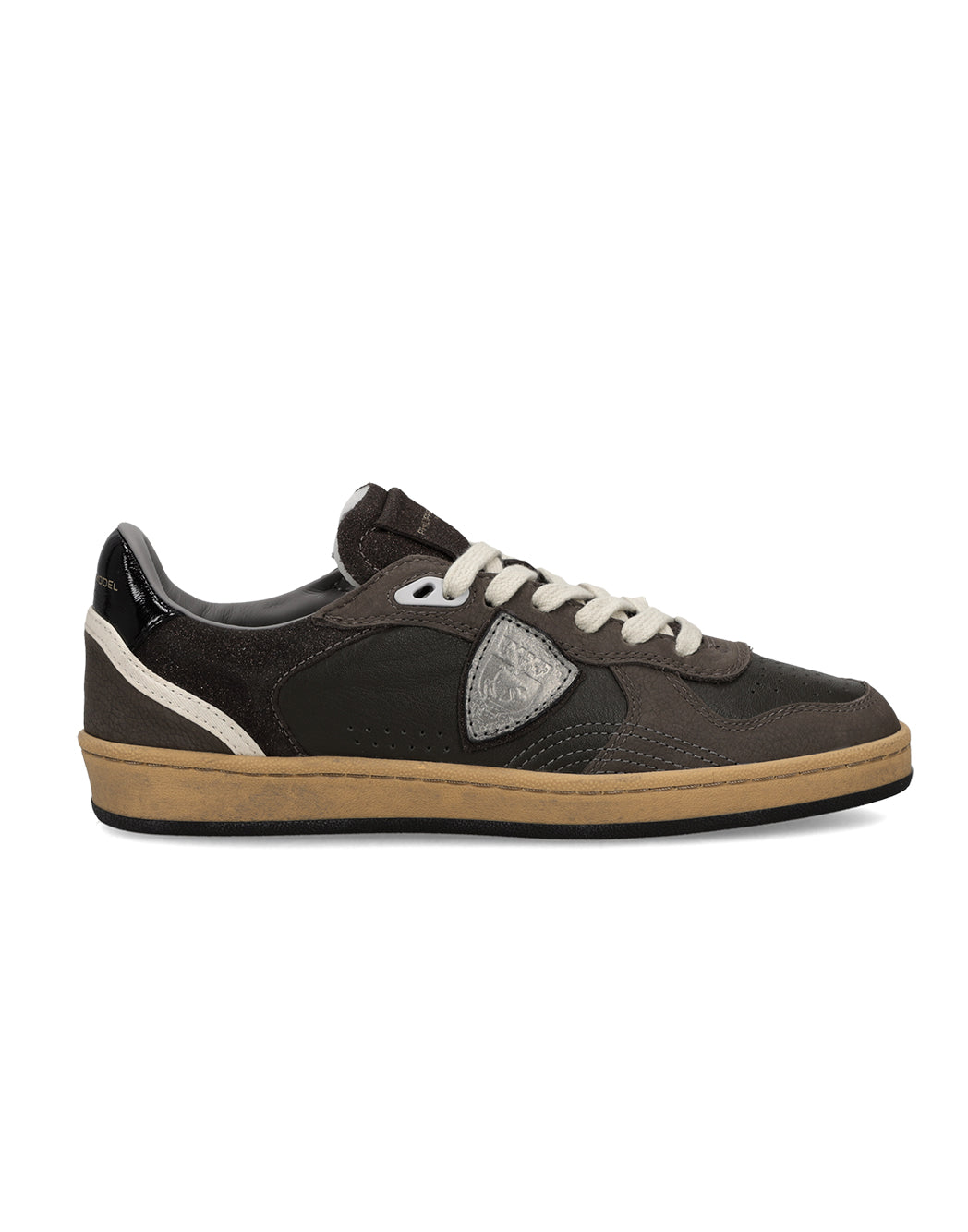 PHILIPPE MODEL SNEAKER PGAL LOW XG02 MIXAGE GLITTER BRUN
