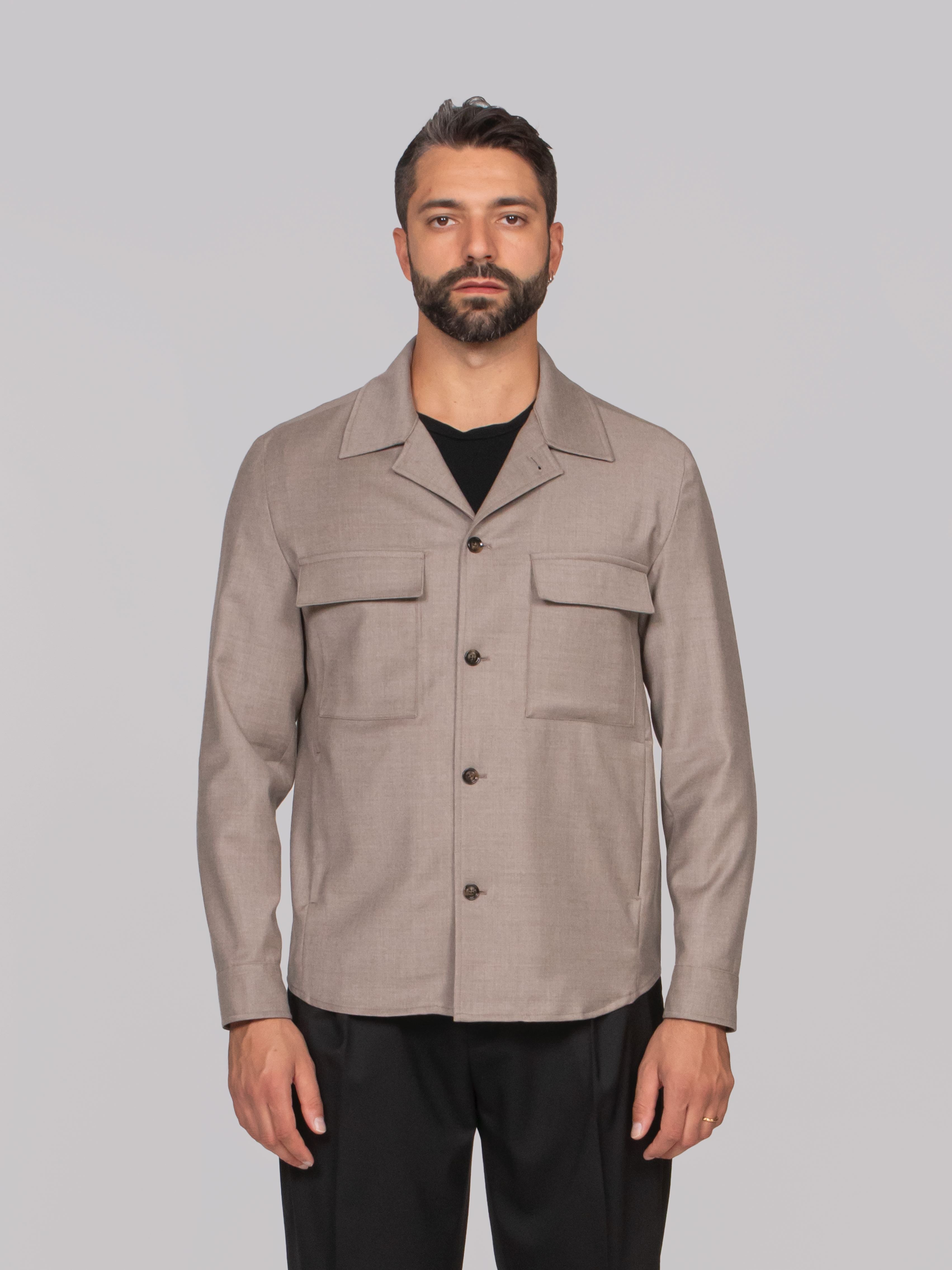 BRIGLIA GIACCA JOHN 00043 BEIGE