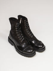 DOLCE & GABBANA STIVALETTO 8B956 NERO/NERO