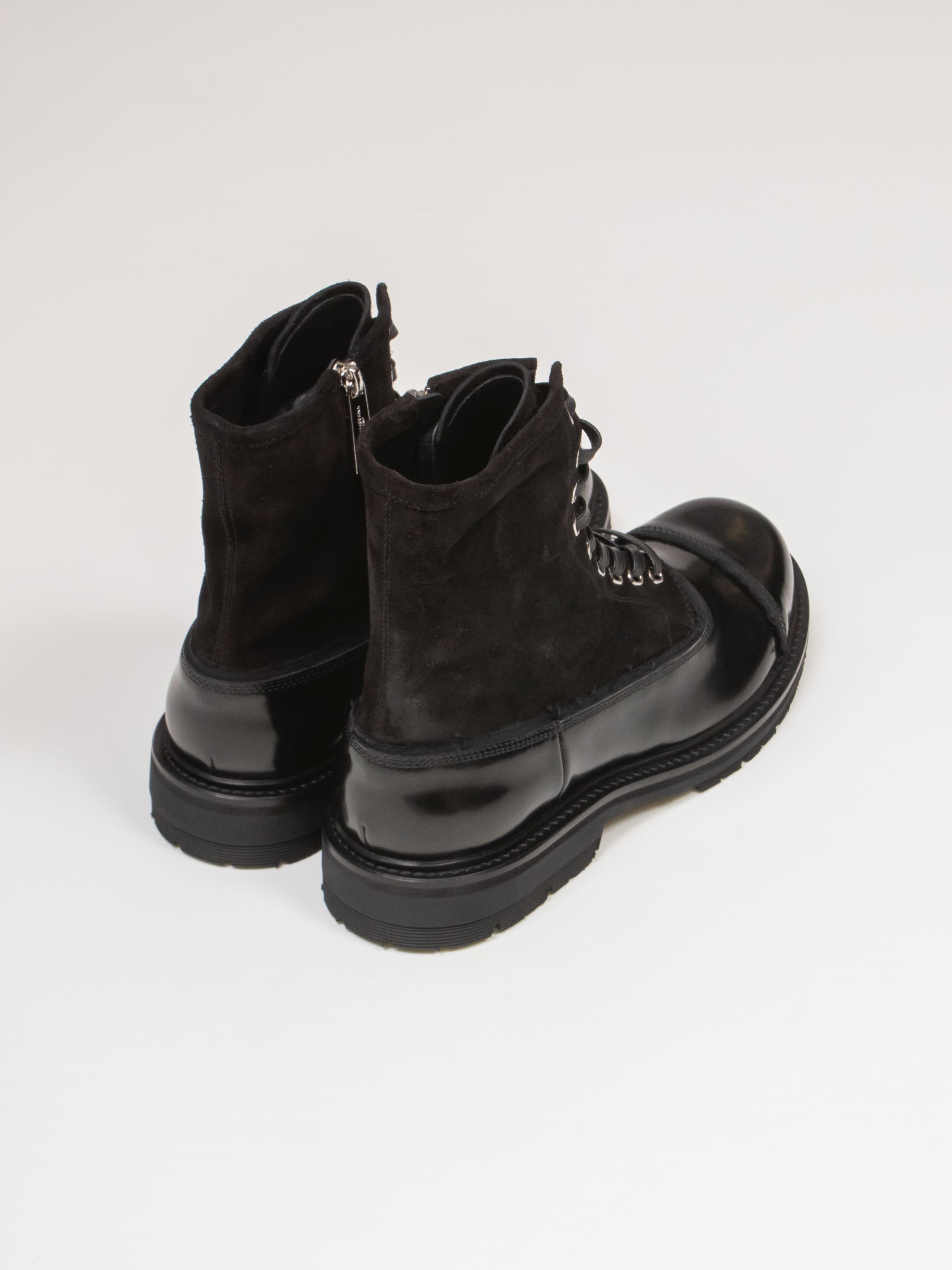 DOLCE & GABBANA STIVALETTO 8B956 NERO/NERO