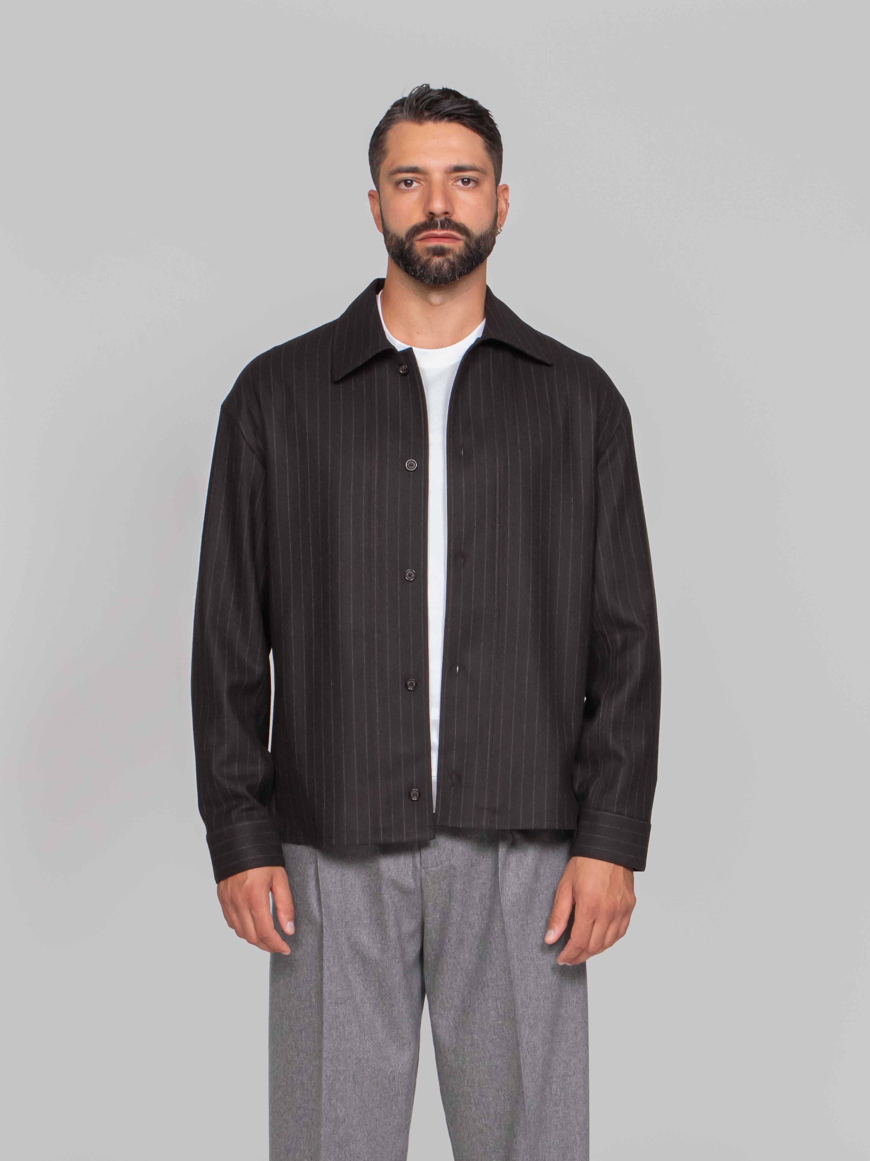 PAOLO PECORA CAMICIA  R221 TESTA DI MORO