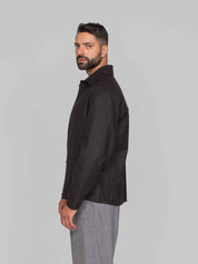 PAOLO PECORA CAMICIA  R221 TESTA DI MORO