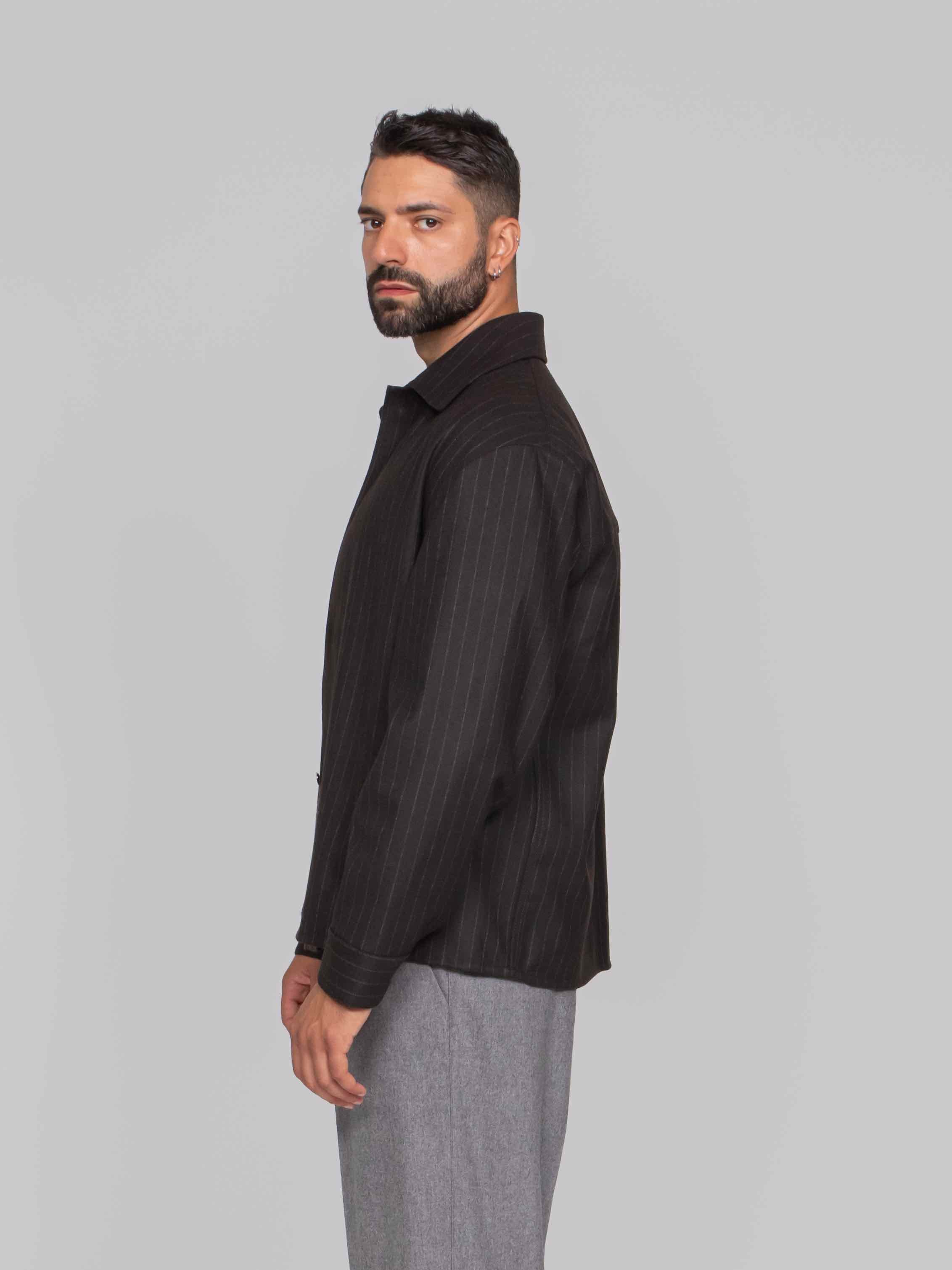 PAOLO PECORA CAMICIA  R221 TESTA DI MORO