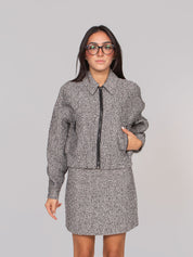 MICHAEL KORS BOMBER 004 BLACK/BONE