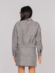 MICHAEL KORS BOMBER 004 BLACK/BONE
