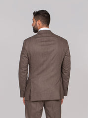 EMPORIO ARMANI ABITO F6124 BROWN FANCY