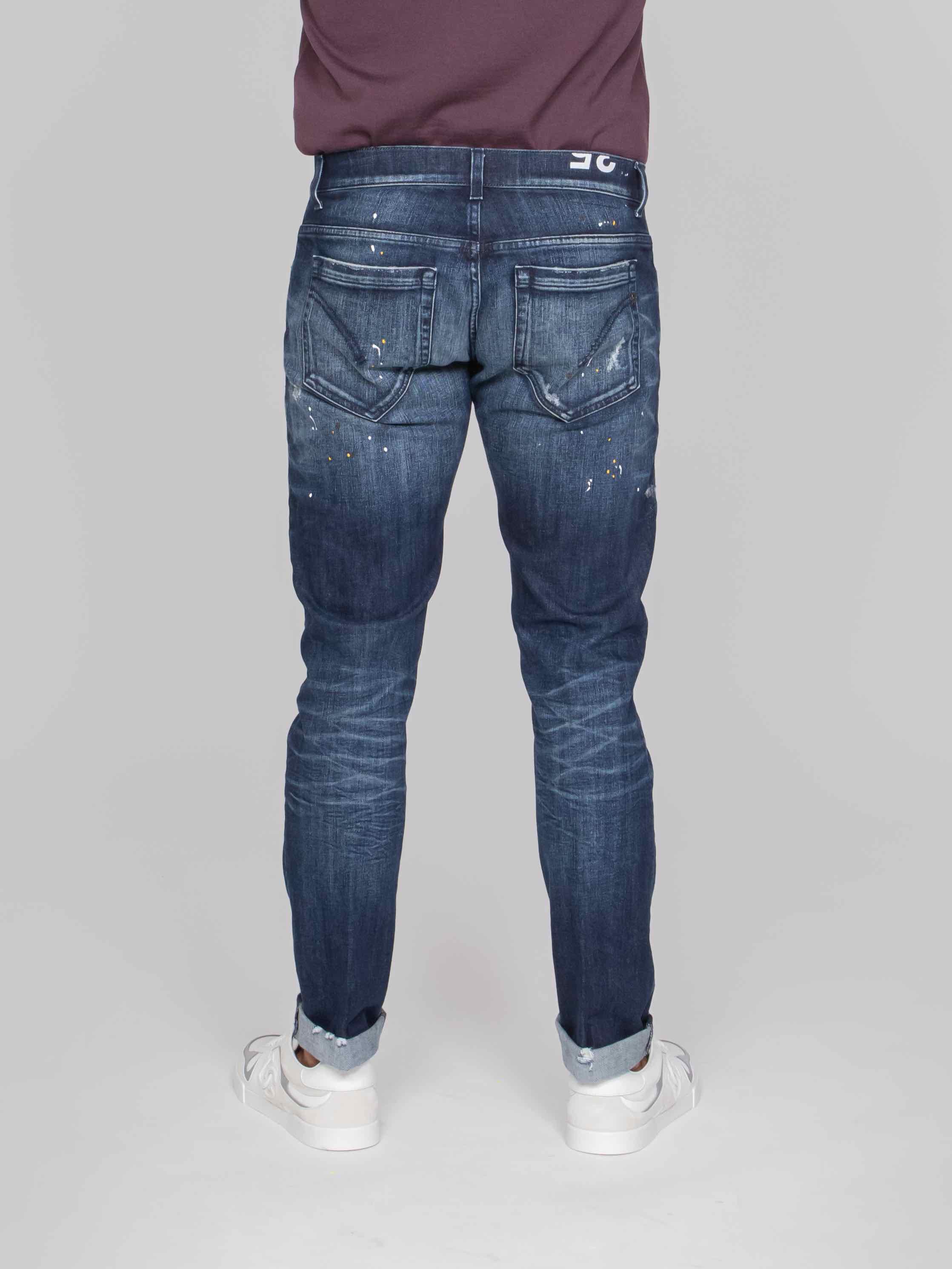 DONDUP PANTALONE GEORGE SLIM 800 DENIM