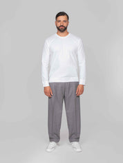 PAOLO PECORA T-SHIRT IN JERSEY 1101 BIANCO OTTICO