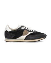 PHILIPPE MODEL SNEAKER BLVILLE LOW MAN W018 NOIR/BLANC