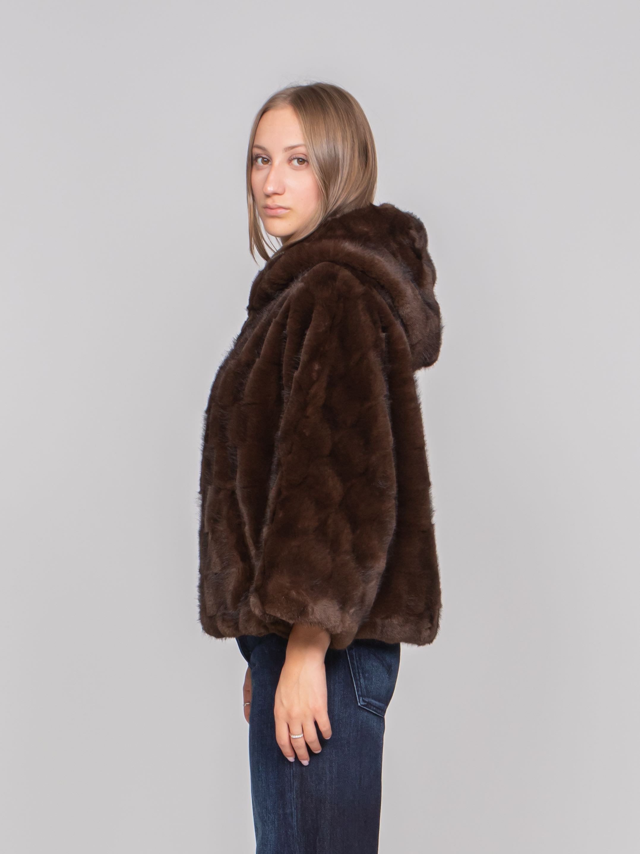 PINKO CAPPA M11 MARRONE CHICCO DI CAFFE'