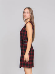PINKO ABITO ZR4 NERO/ROSSO