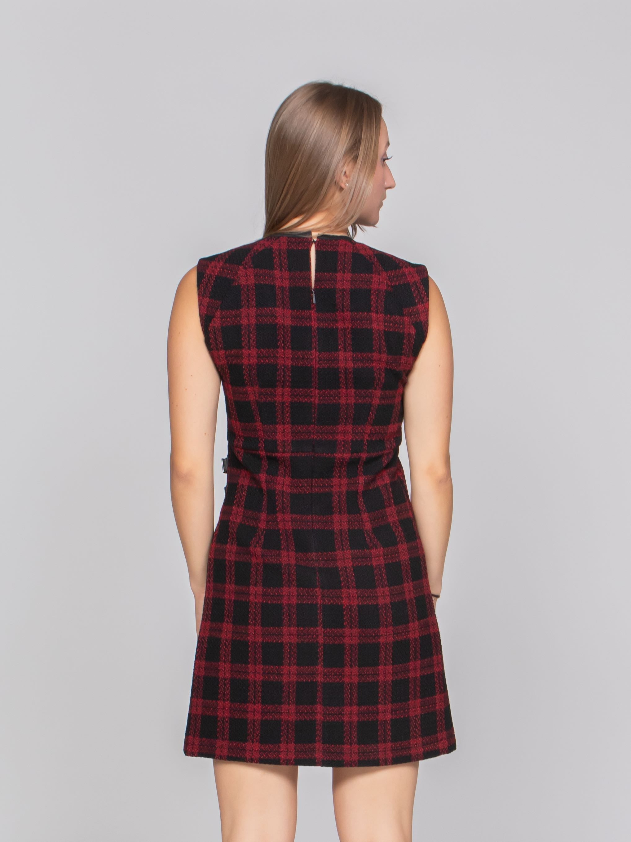 PINKO ABITO ZR4 NERO/ROSSO