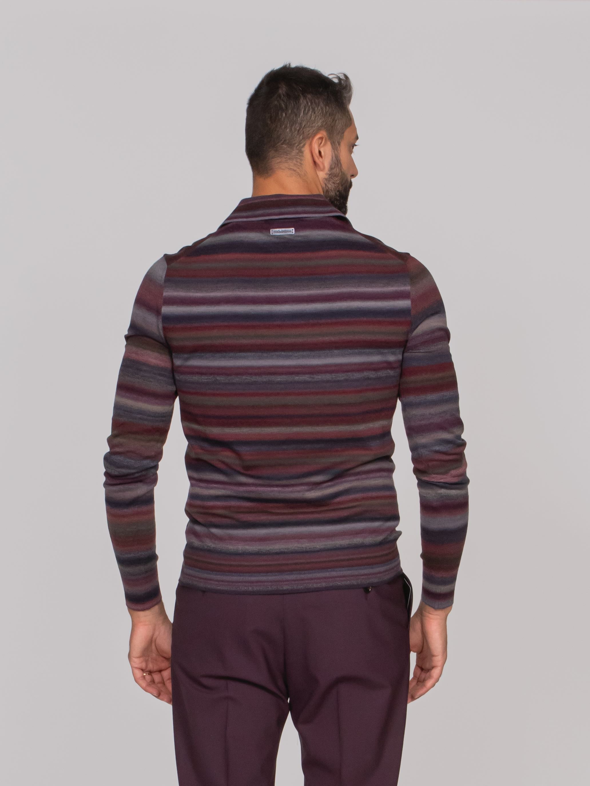 DOLCE & GABBANA POLO B9688 BLU/AZZURRO/VIOLA