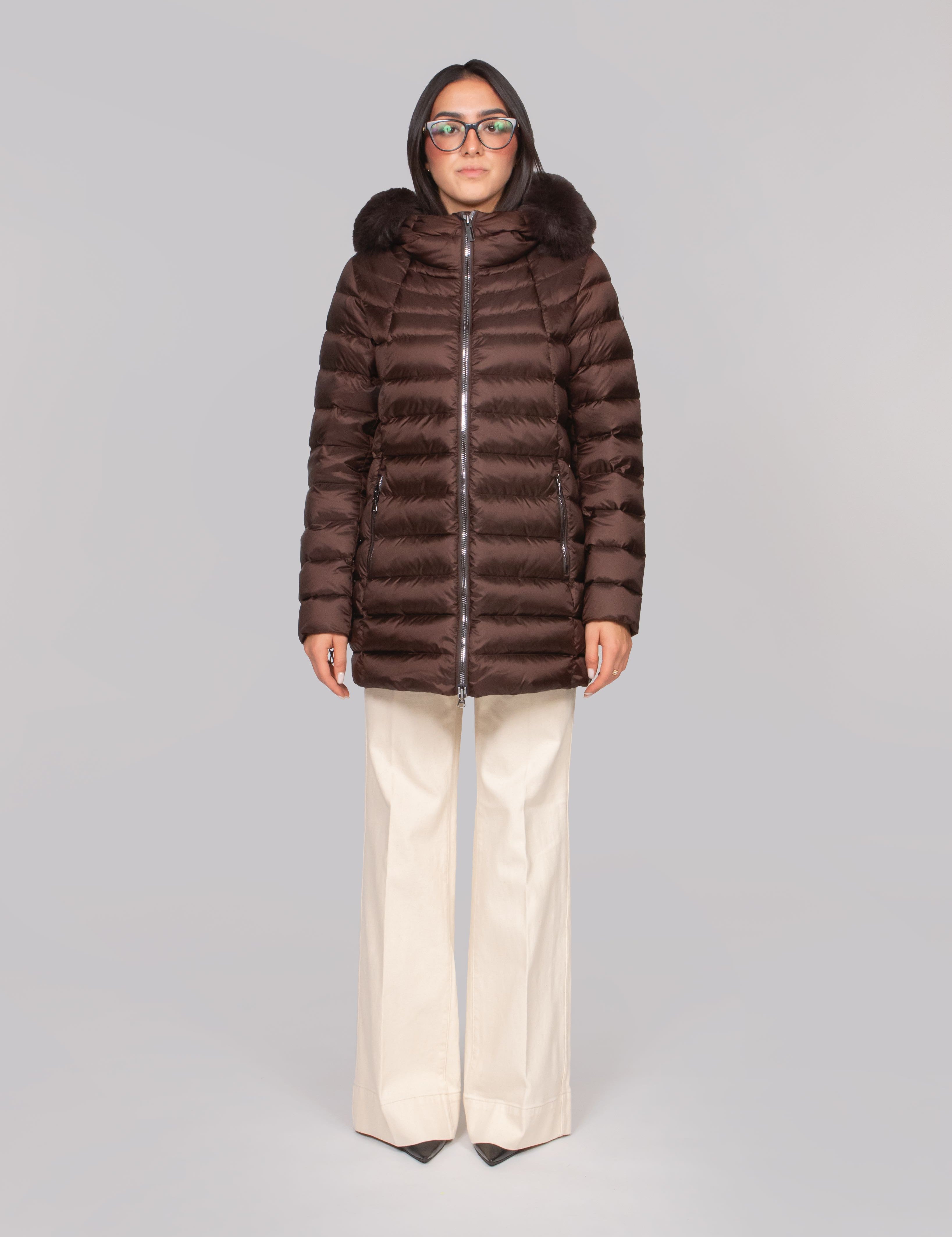 COLMAR GIACCA 790 BLACK COFFEE