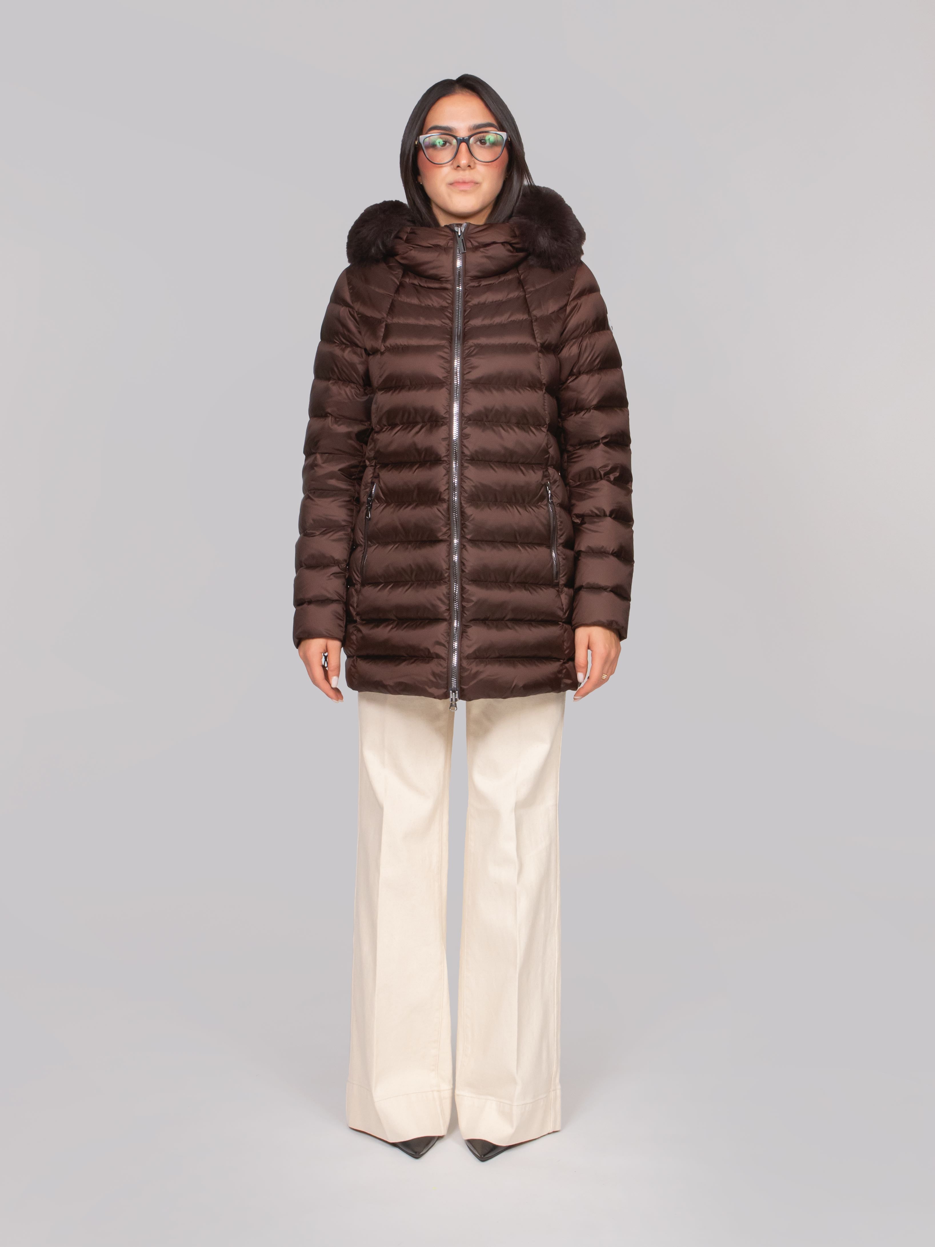 COLMAR GIACCA 790 BLACK COFFEE