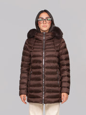 COLMAR GIACCA 790 BLACK COFFEE