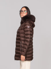 COLMAR GIACCA 790 BLACK COFFEE
