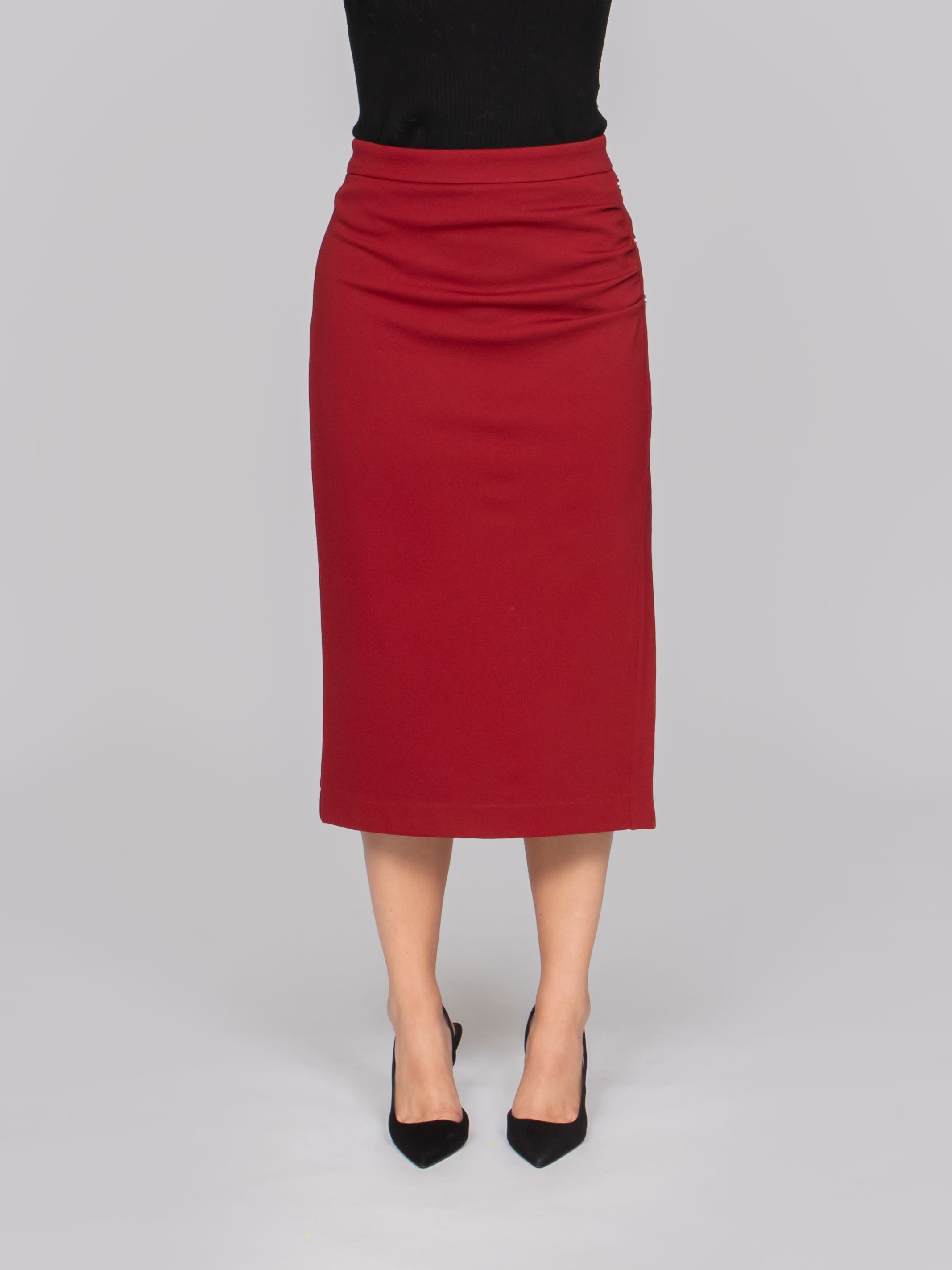 PINKO GONNA R59 ROSSO RIO