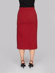 PINKO GONNA R59 ROSSO RIO