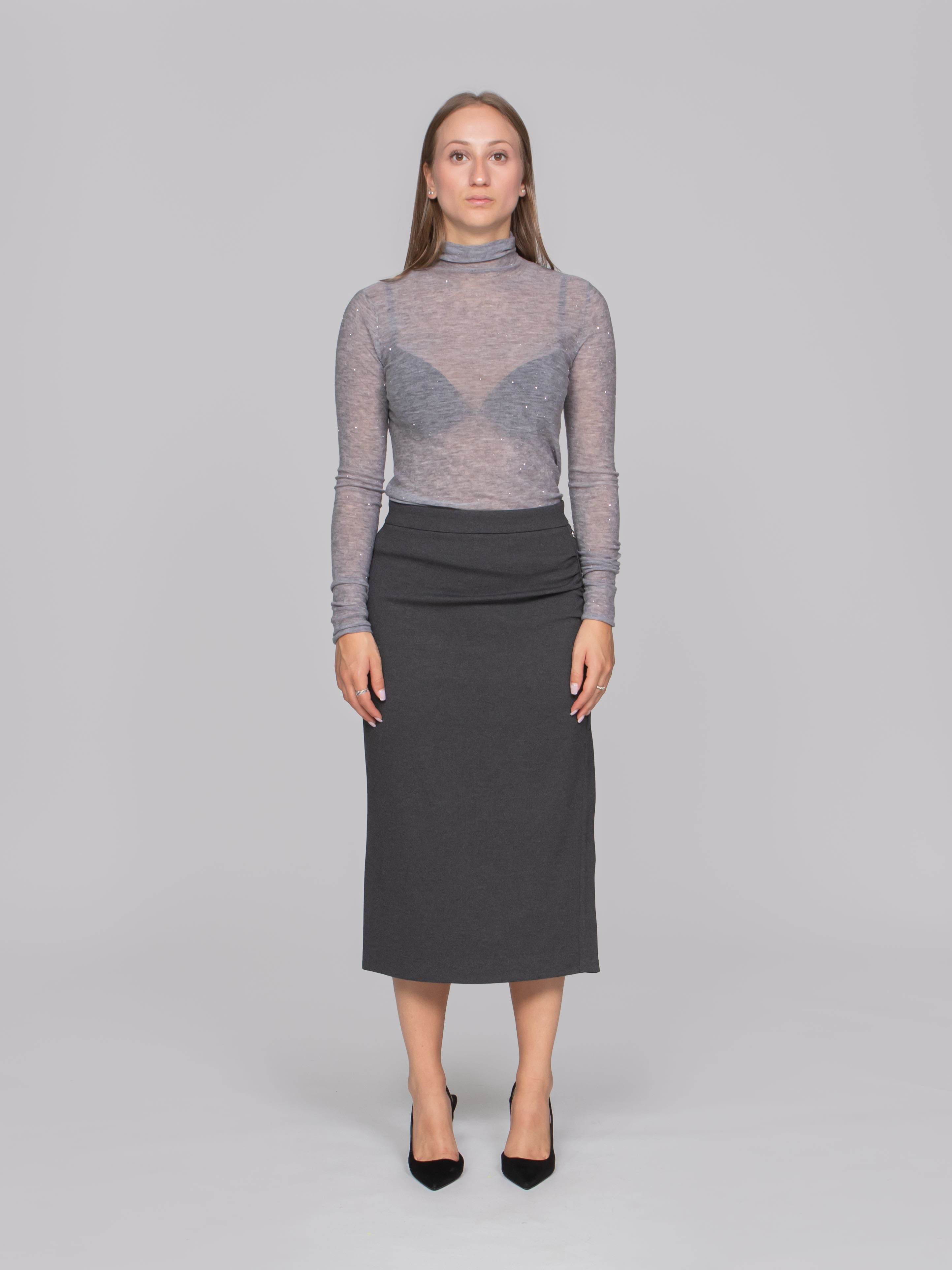 PINKO MAGLIA I42 GRIGIO PIOGGERELLA