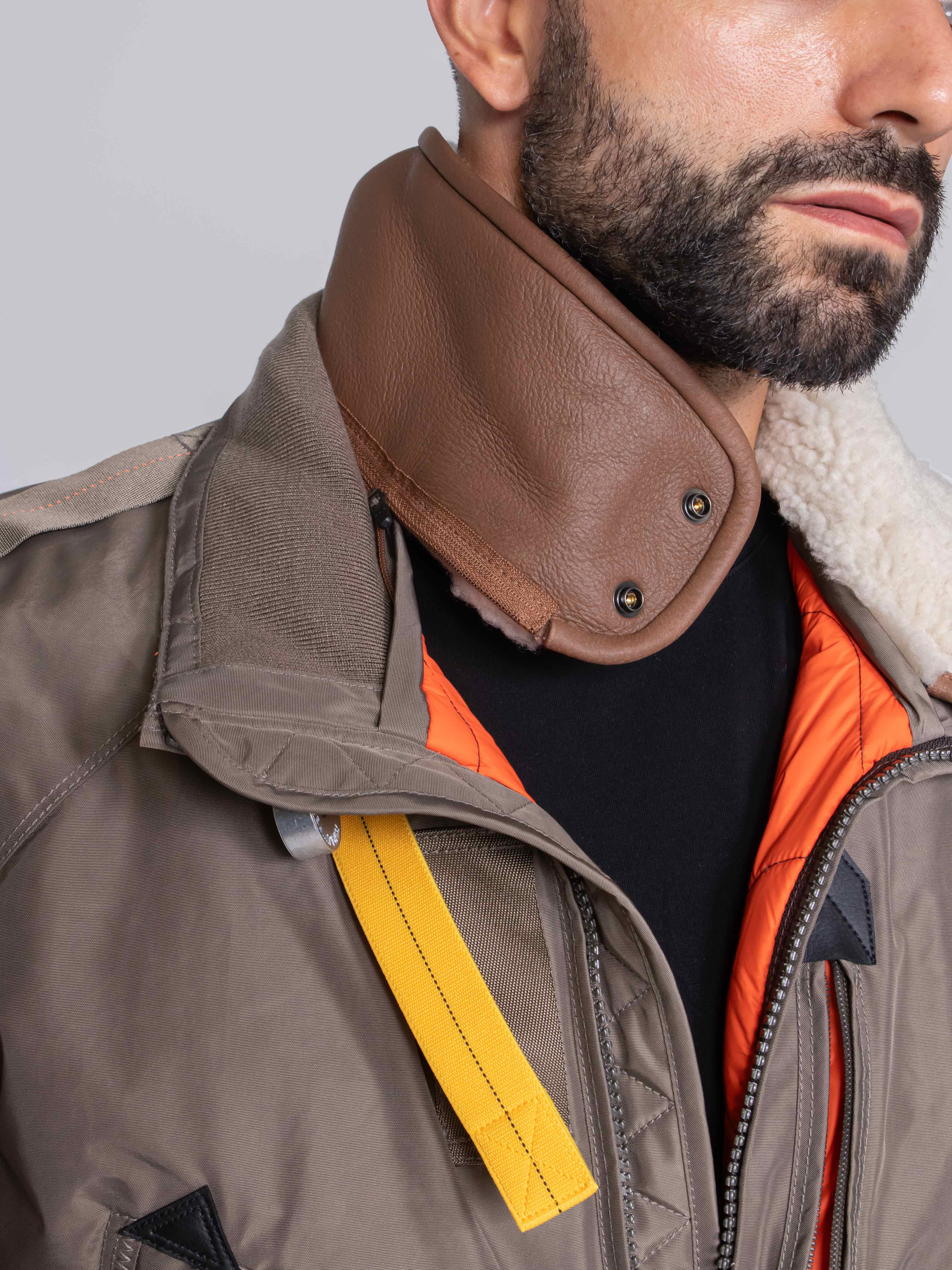 PJS PARAJUMPERS BOMBER FIRE 0128 SLATE MUD