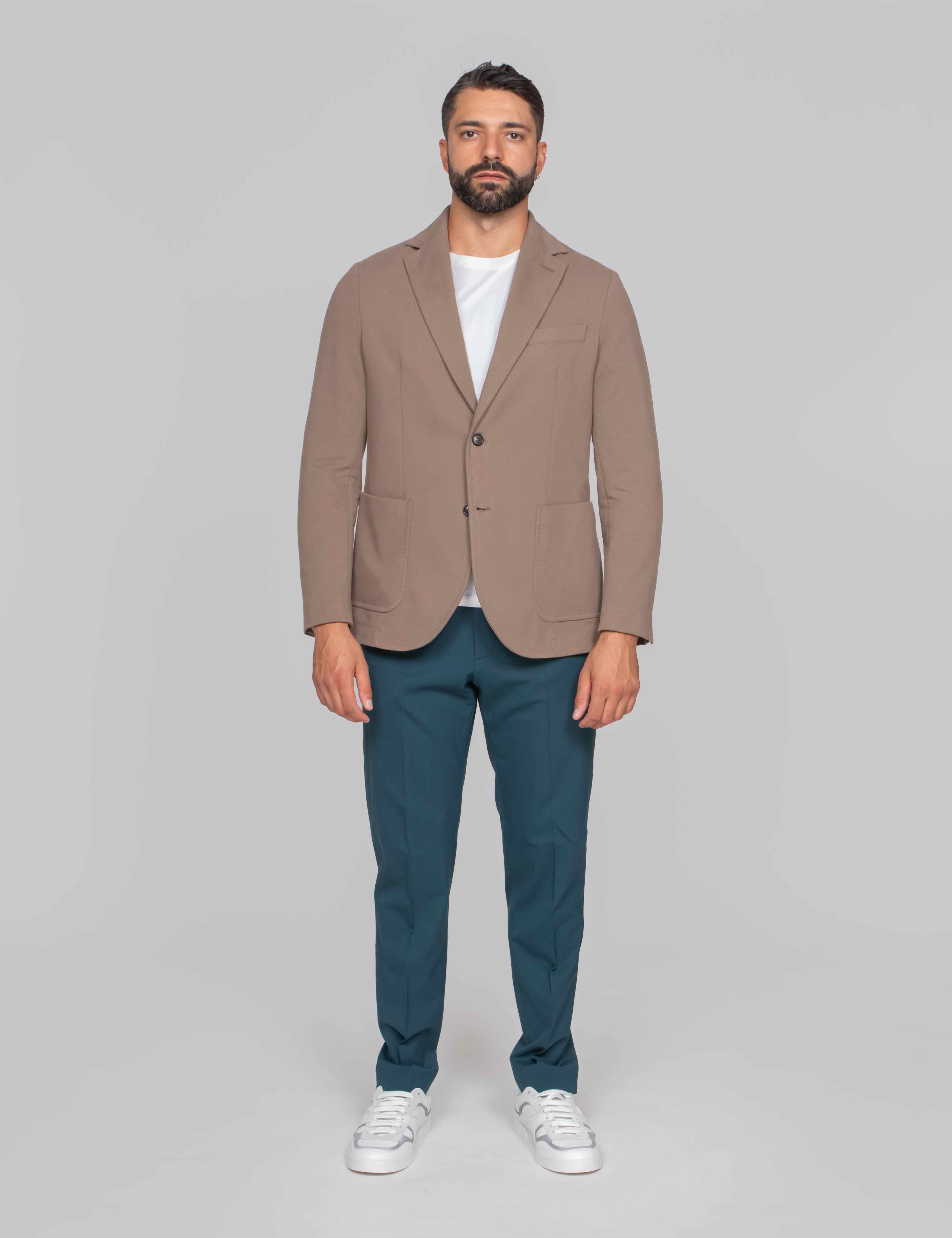 CIRCOLO 1901 GIACCA FLEECE 1385 PEYOTE