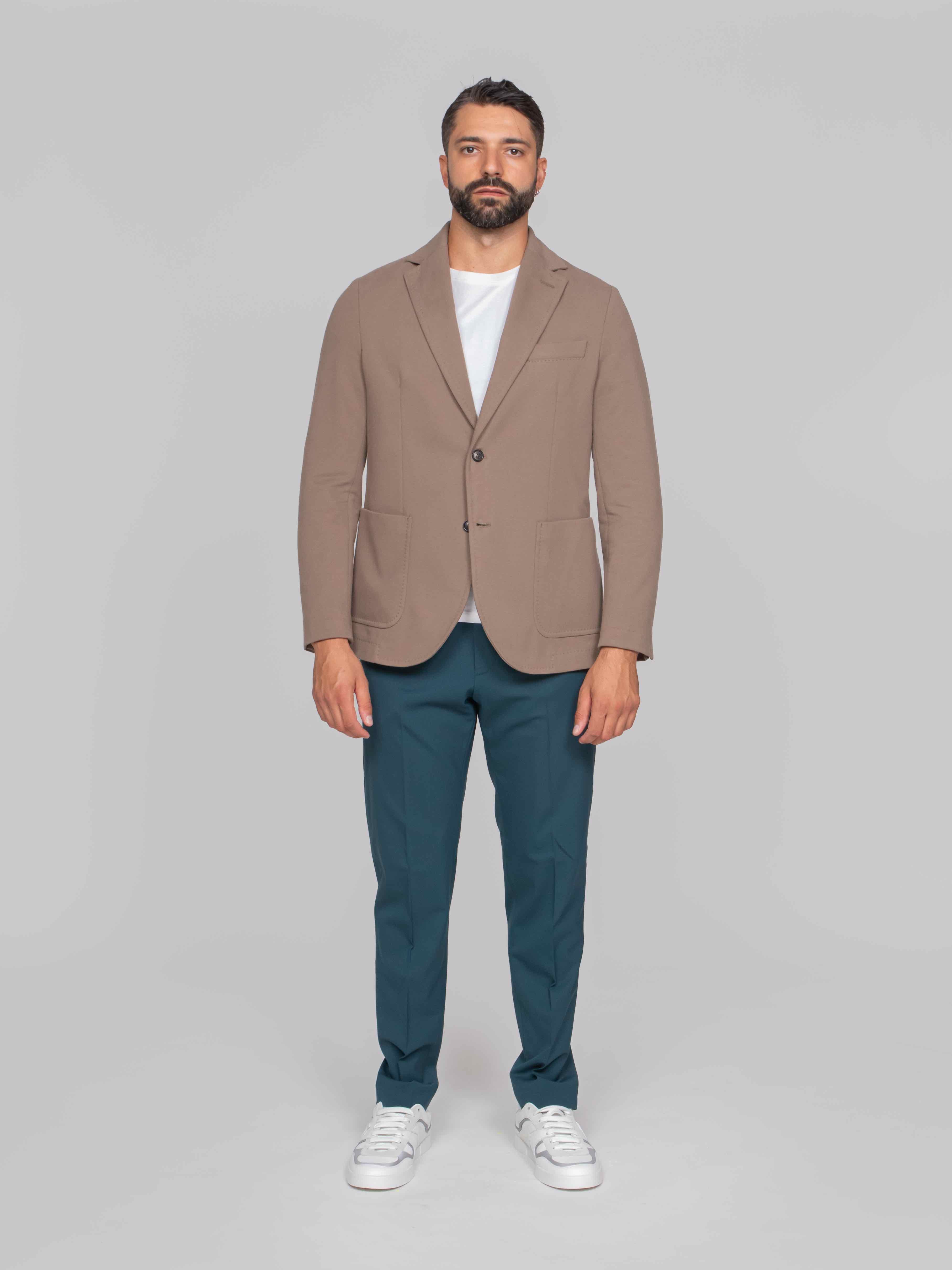 CIRCOLO 1901 GIACCA FLEECE 1385 PEYOTE