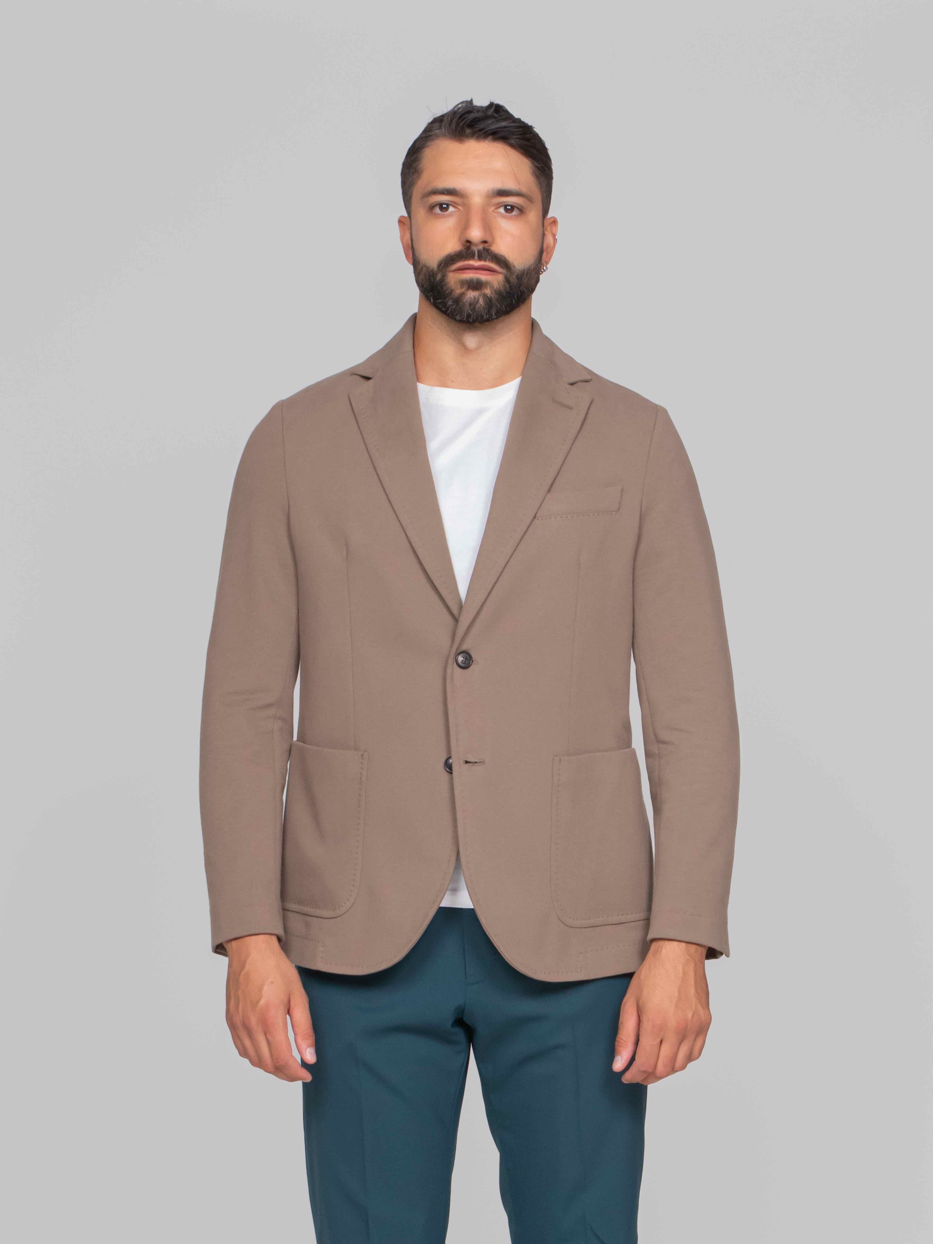 CIRCOLO 1901 GIACCA FLEECE 1385 PEYOTE