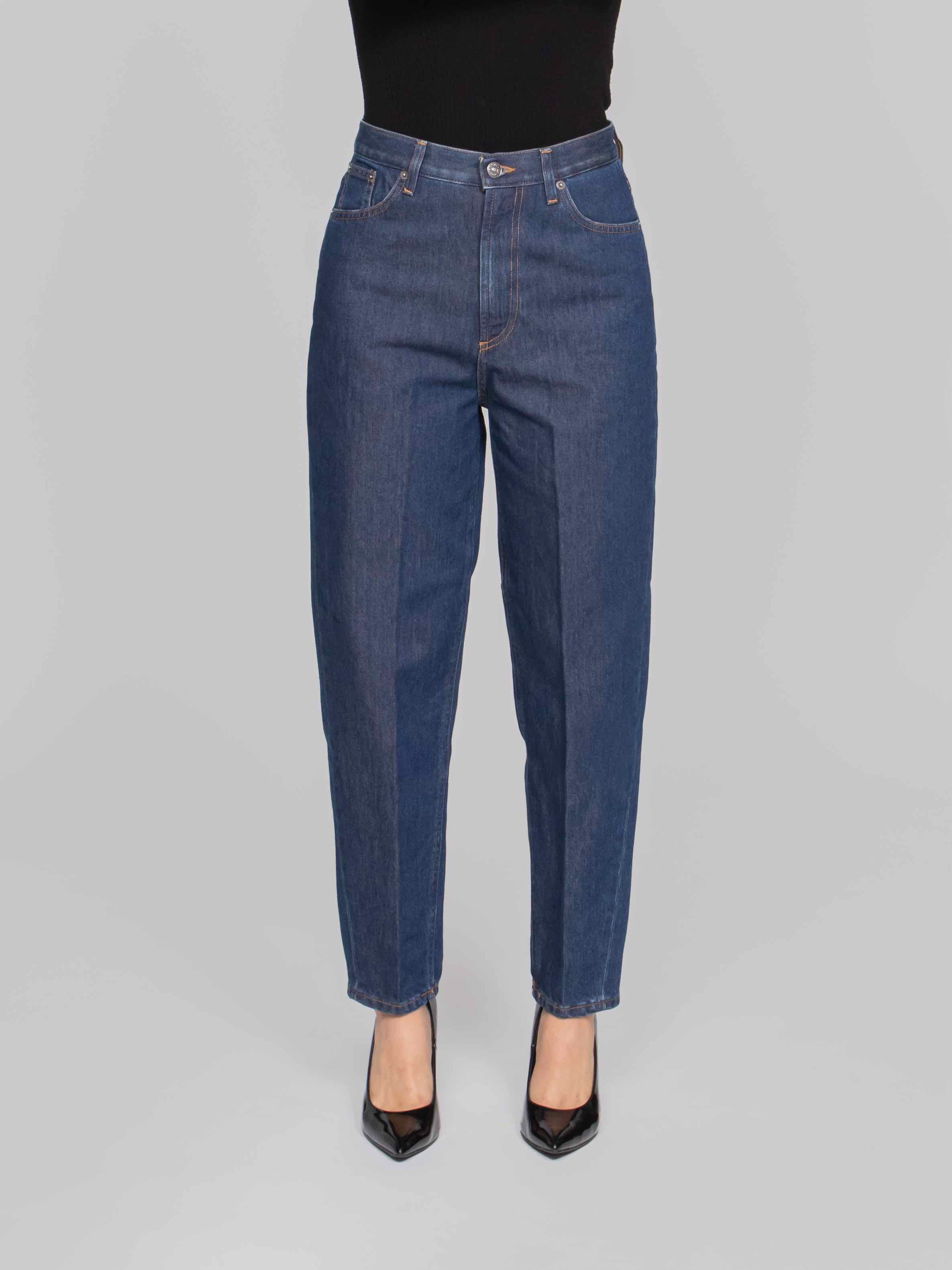 DONDUP JEANS BESSIE 800 BLU